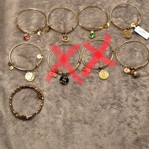 Gold alex and ani’s